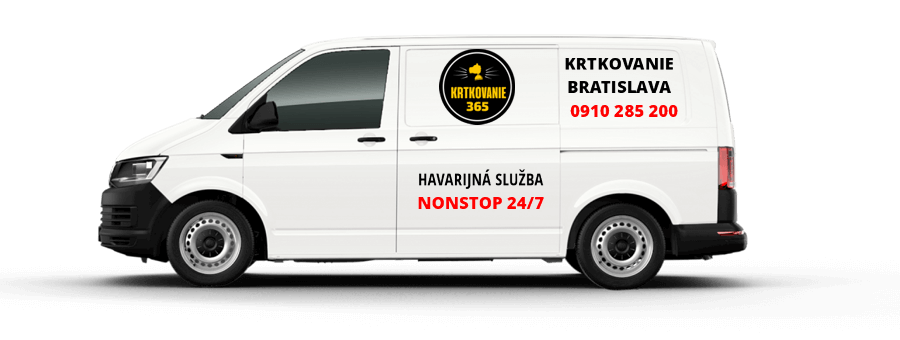 Krtkovanie BRATISLAVA | 100% Najlepšia cena | Čistenie kanalizácie Bratislava | Čistenie odpadov Bratislava